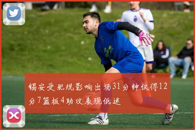 锡安受犯规影响出场31分钟仅得12分7篮板4助攻表现低迷